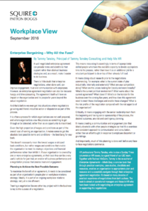 Enterprise Bargaining - Why All the Fuss?